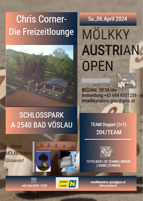 Österreichische Mölkky Meisterschaft - Outdoor