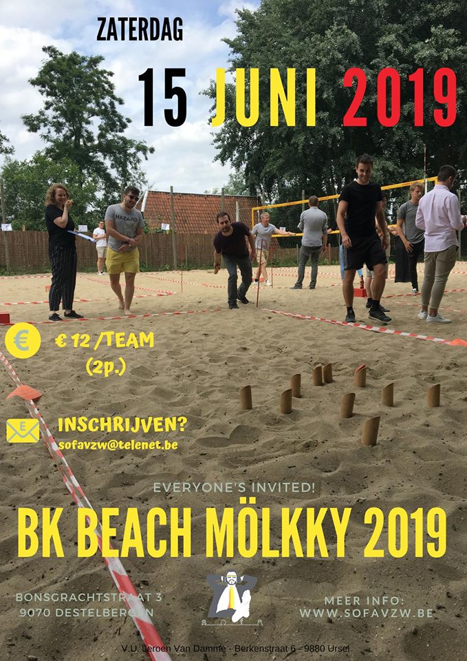 Belgisch Kampioenschap Beach Mölkky