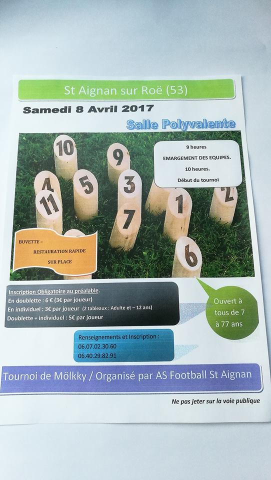Tournoi de l'AS St Aignan