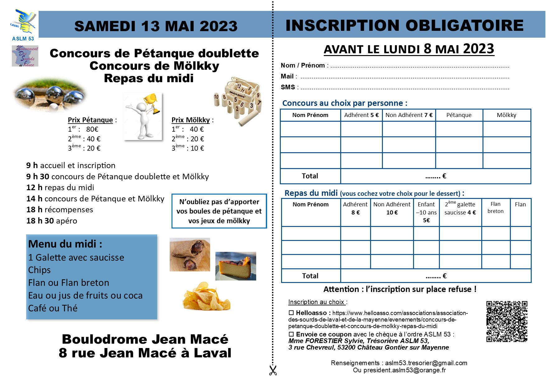 Tournoi de l'Association des Sourds de Laval et de la Mayenne