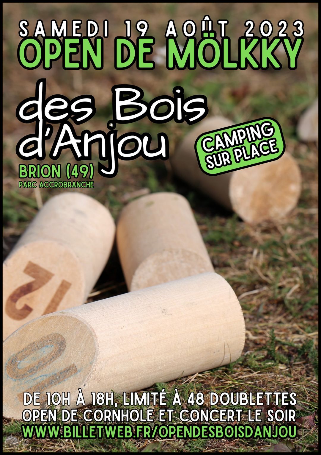 Open de Mölkky des Bois d'Anjou