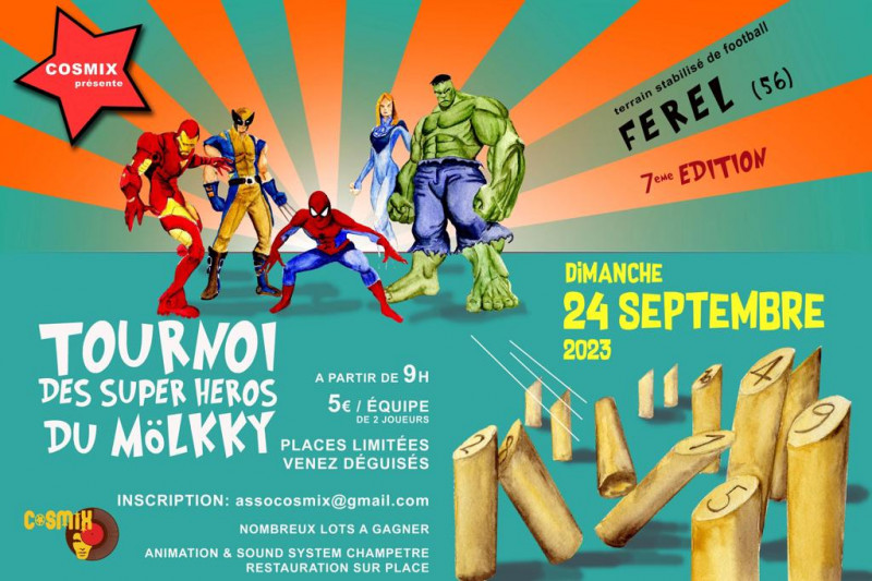 Super Heros du Mölkky