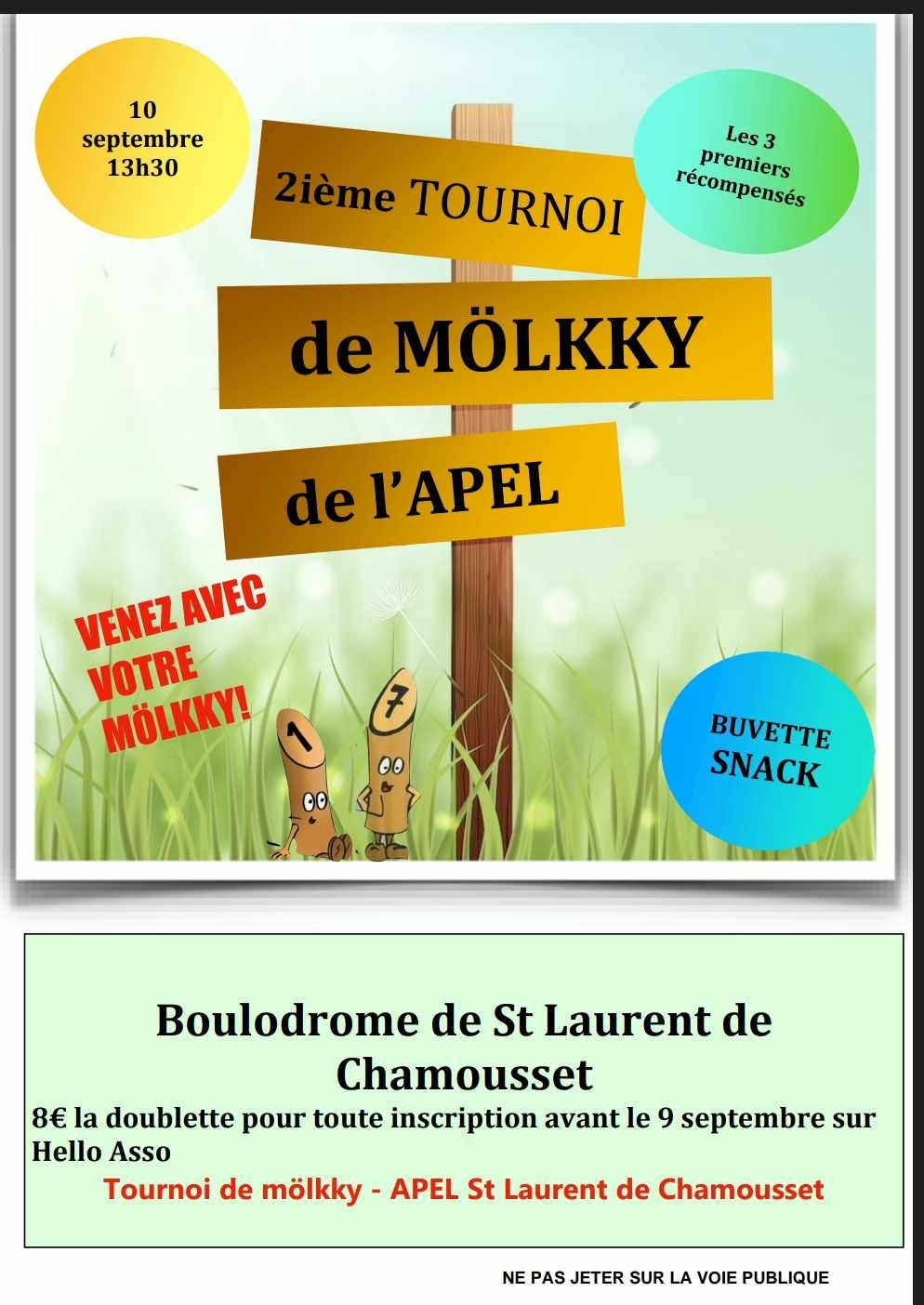 Tournoi de l'APEL St Laurent