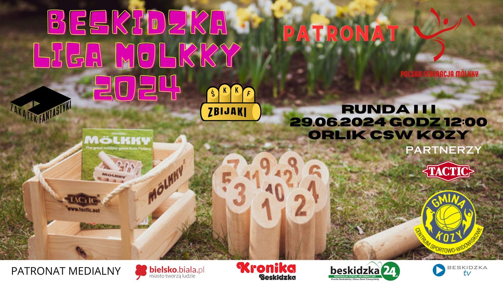 BLM  "Śląska polsko-czeska Superliga Mölkky" Runda II