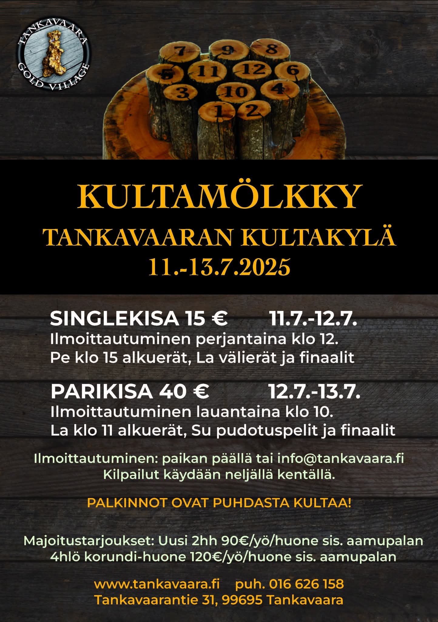 Tankavaaran KultaMölkky Double
