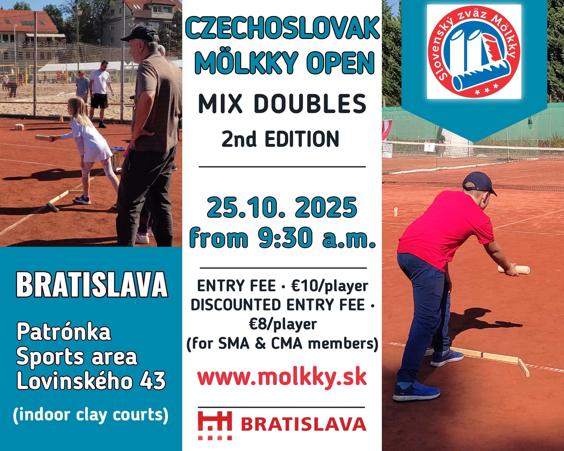 Czechoslovak Mölkky Open - Mixed Doubles