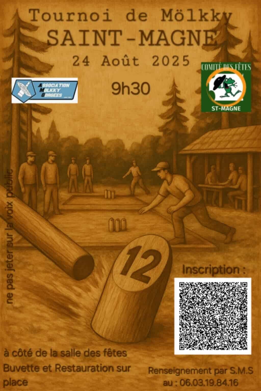 Saint Magne fête le Mölkky