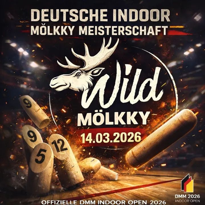 Deutsche Mölkky Meisterschaft - INDOOR / OPEN