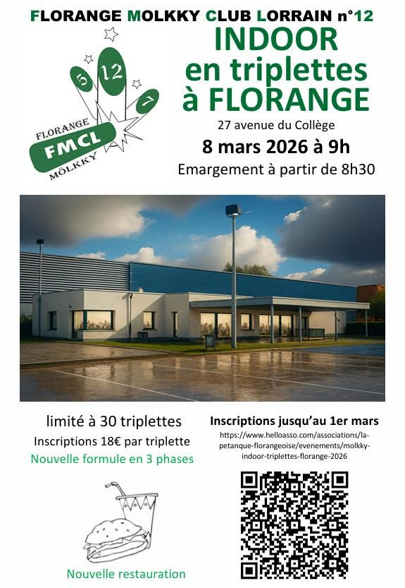 Florange indoor triplettes