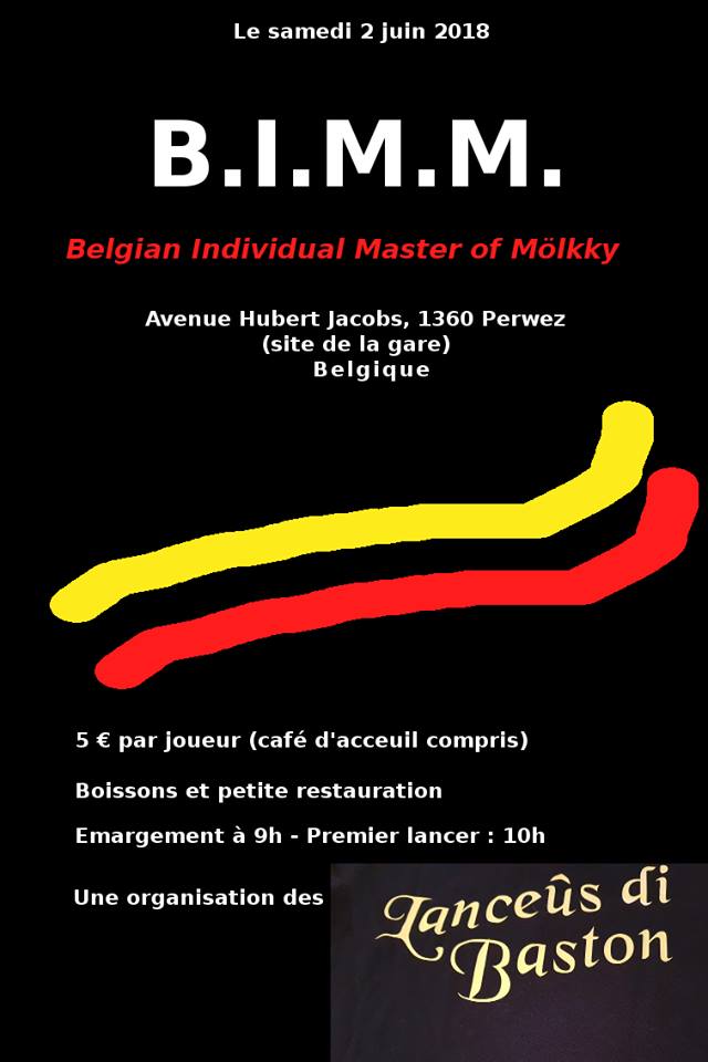 Belgian Individual Master of Mölkky - B.I.M.M.