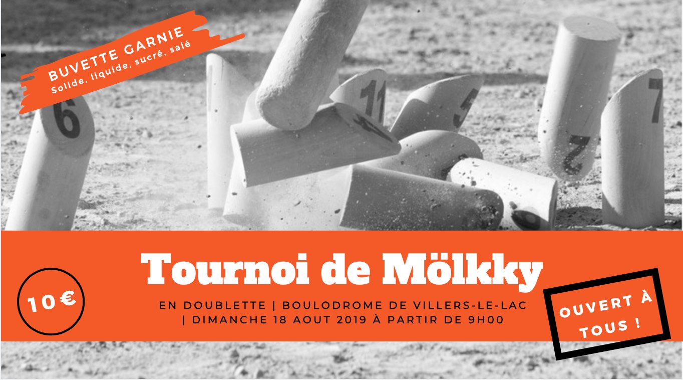 Tournoi de Mölkky du Val de Morteau 