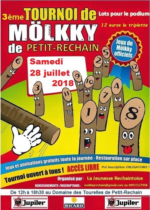 Tournoi de MOLKKY de Petit-Rechain